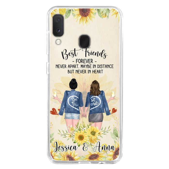 Custom Personalized Friends Phone Case - Upto 4 Besties - Gift Idea For Best Friends - Best Friends Forever - Case for iPhone/Samsung