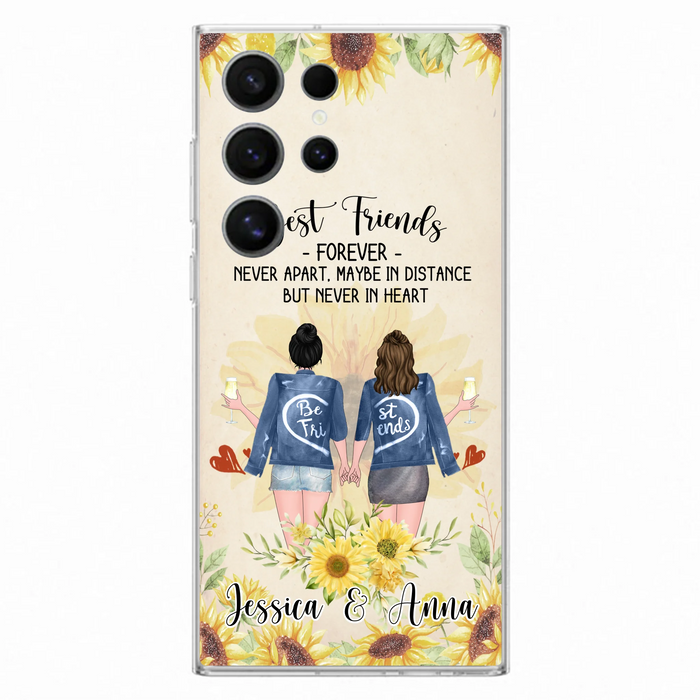 Custom Personalized Friends Phone Case - Upto 4 Besties - Gift Idea For Best Friends - Best Friends Forever - Case for iPhone/Samsung