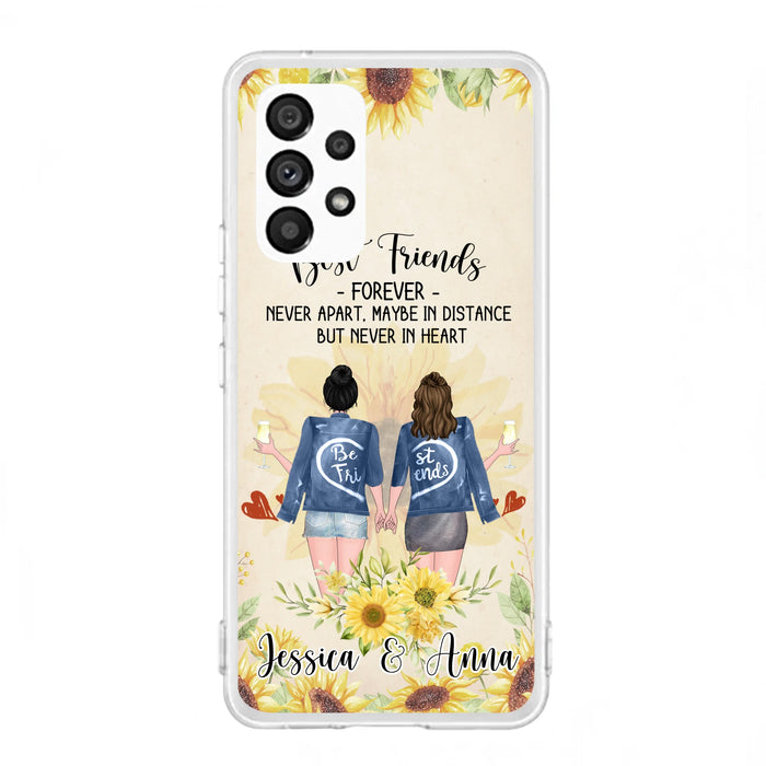 Custom Personalized Friends Phone Case - Upto 4 Besties - Gift Idea For Best Friends - Best Friends Forever - Case for iPhone/Samsung