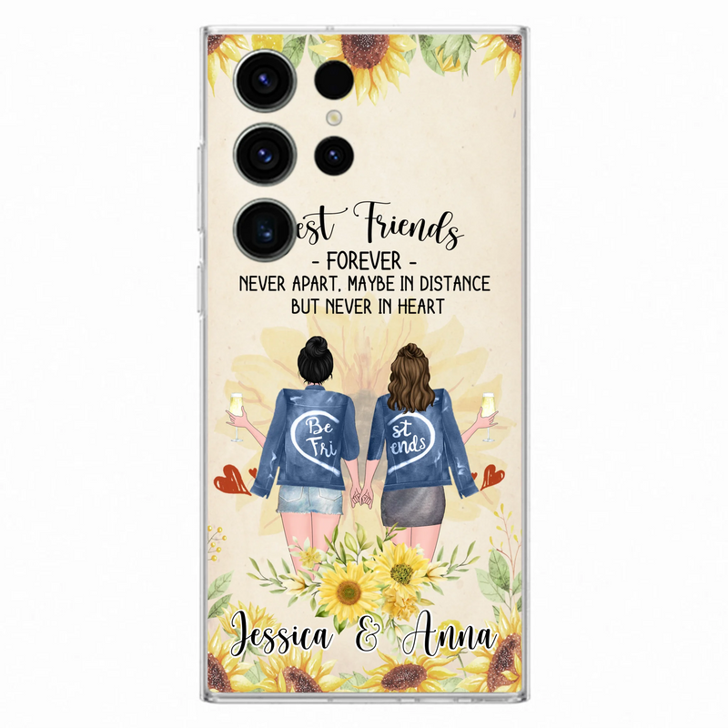 Custom Personalized Friends Phone Case - Upto 4 Besties - Gift Idea For Best Friends - Best Friends Forever - Case for iPhone/Samsung