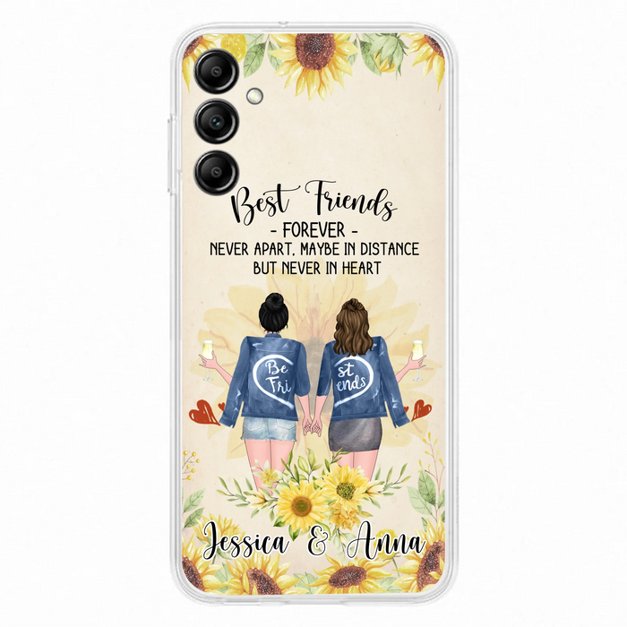 Custom Personalized Friends Phone Case - Upto 4 Besties - Gift Idea For Best Friends - Best Friends Forever - Case for iPhone/Samsung