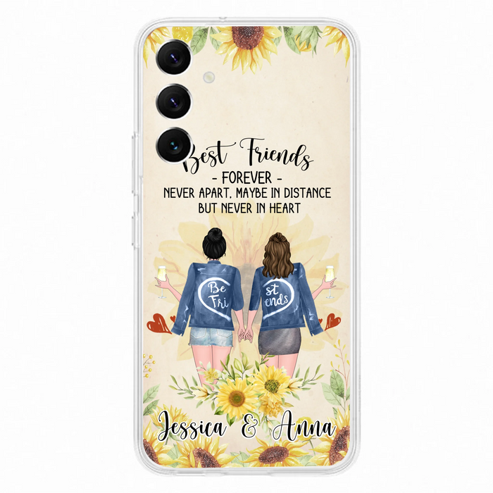 Custom Personalized Friends Phone Case - Upto 4 Besties - Gift Idea For Best Friends - Best Friends Forever - Case for iPhone/Samsung