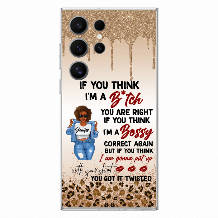 Custom Personalized Someone Called Me A Bitch Phone Case - Case For iPhone and Samsung Models