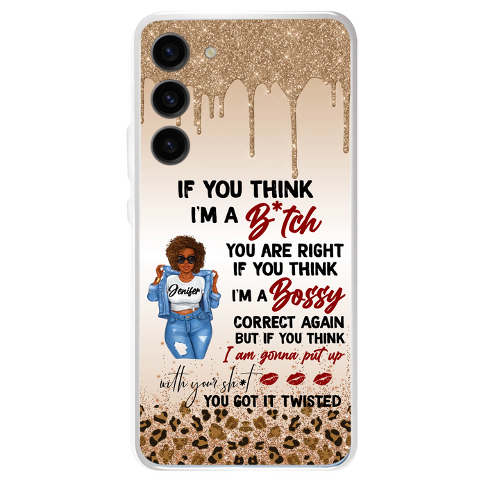 Custom Personalized Someone Called Me A Bitch Phone Case - Case For iPhone and Samsung Models