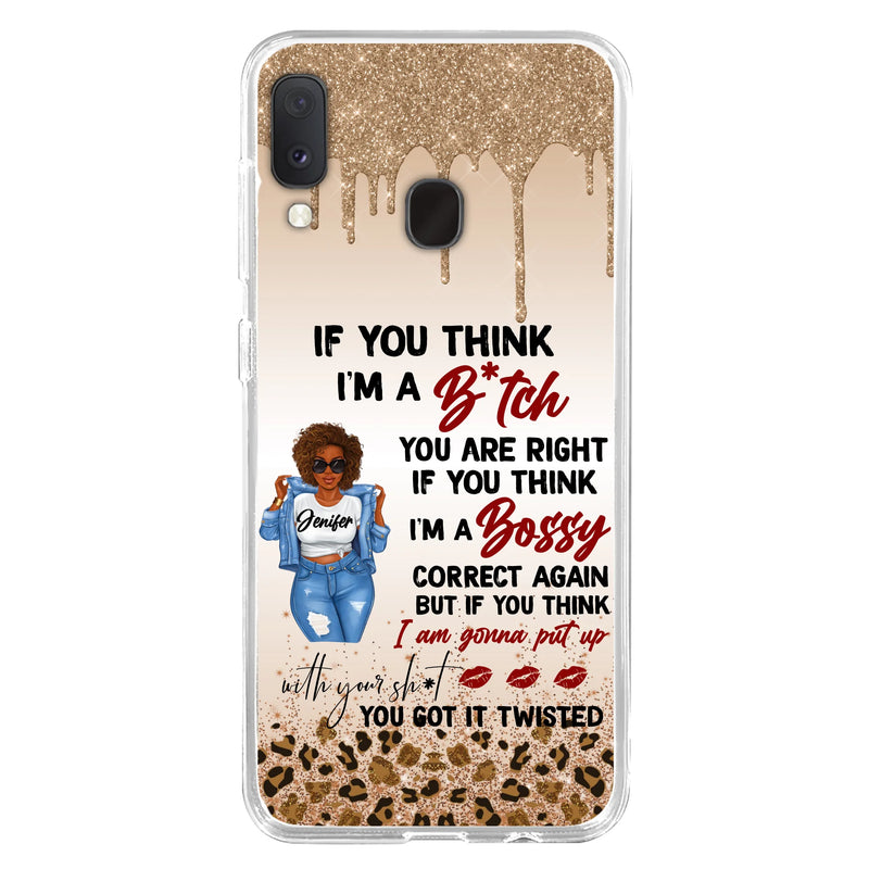Custom Personalized Someone Called Me A Bitch Phone Case - Case For iPhone and Samsung Models