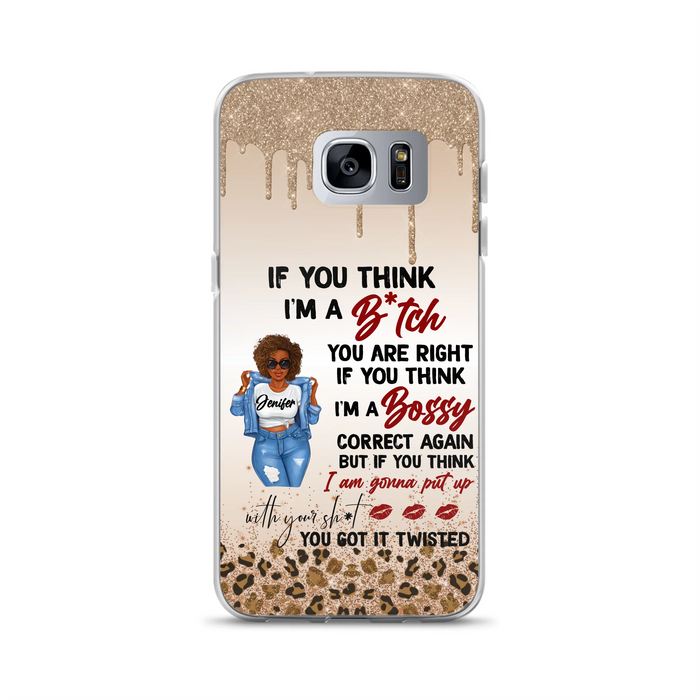 Custom Personalized Someone Called Me A Bitch Phone Case - Case For iPhone and Samsung Models