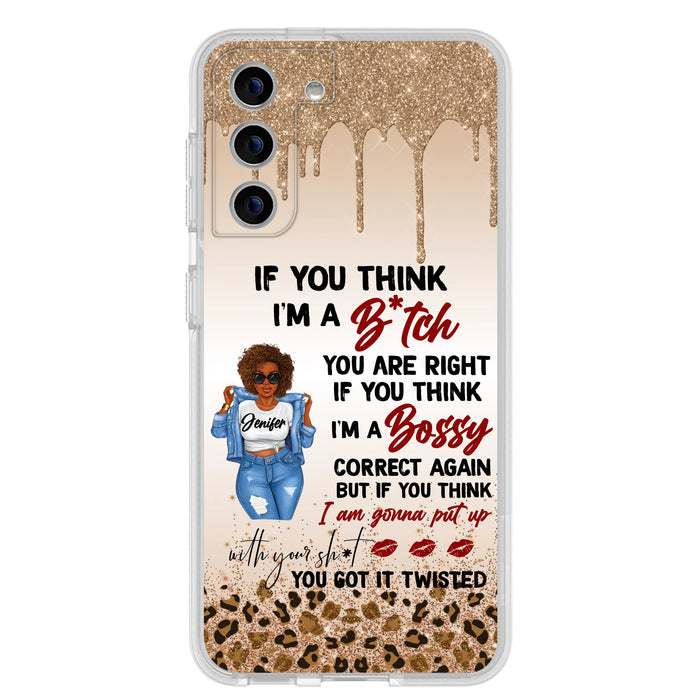 Custom Personalized Someone Called Me A Bitch Phone Case - Case For iPhone and Samsung Models