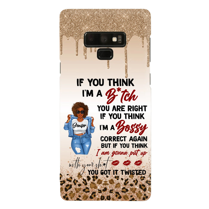 Custom Personalized Someone Called Me A Bitch Phone Case - Case For iPhone and Samsung Models