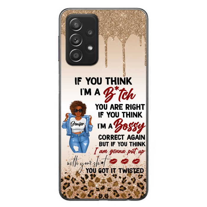Custom Personalized Someone Called Me A Bitch Phone Case - Case For iPhone and Samsung Models