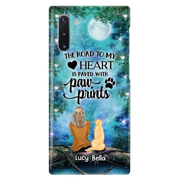 Custom Personalized Memorial Dog Phone Case - Upto 5 Dogs - Gift Idea For Dog Lover - Case For iPhone And Samsung