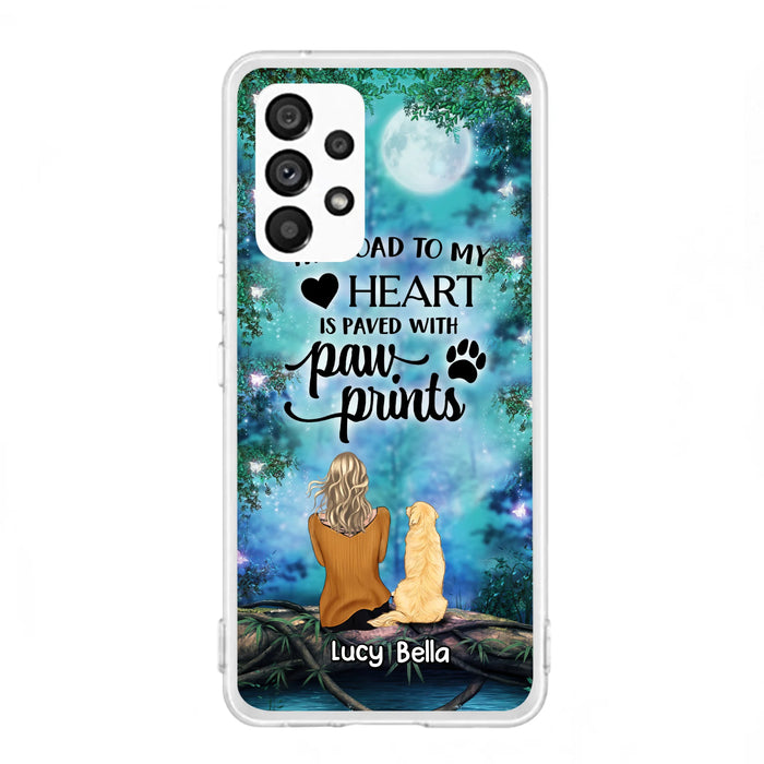 Custom Personalized Memorial Dog Phone Case - Upto 5 Dogs - Gift Idea For Dog Lover - Case For iPhone And Samsung