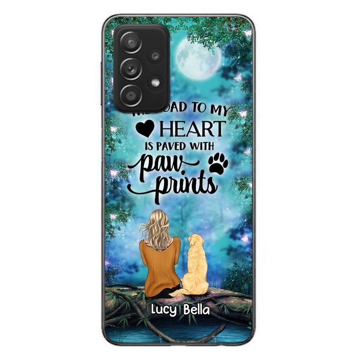 Custom Personalized Memorial Dog Phone Case - Upto 5 Dogs - Gift Idea For Dog Lover - Case For iPhone And Samsung