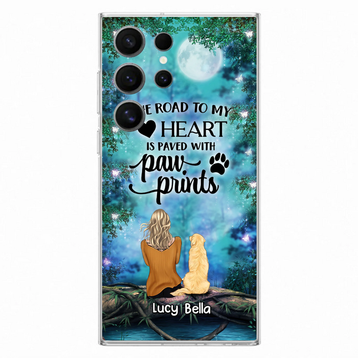 Custom Personalized Memorial Dog Phone Case - Upto 5 Dogs - Gift Idea For Dog Lover - Case For iPhone And Samsung