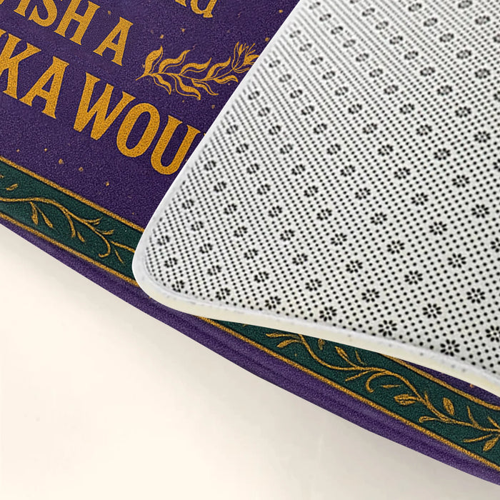 Personalized Witch Doormat - Halloween Gift Idea For Witch Lover - We Are Not Sugar And Spiey