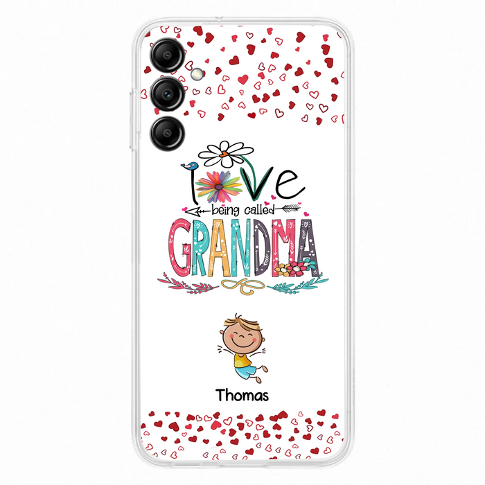 Custom Personalized Blessed To Be Called Nana Phone Case - Upto 5 Kids - Gift Idea For Nana/ Mama/Kids - Case For iPhone And Samsung
