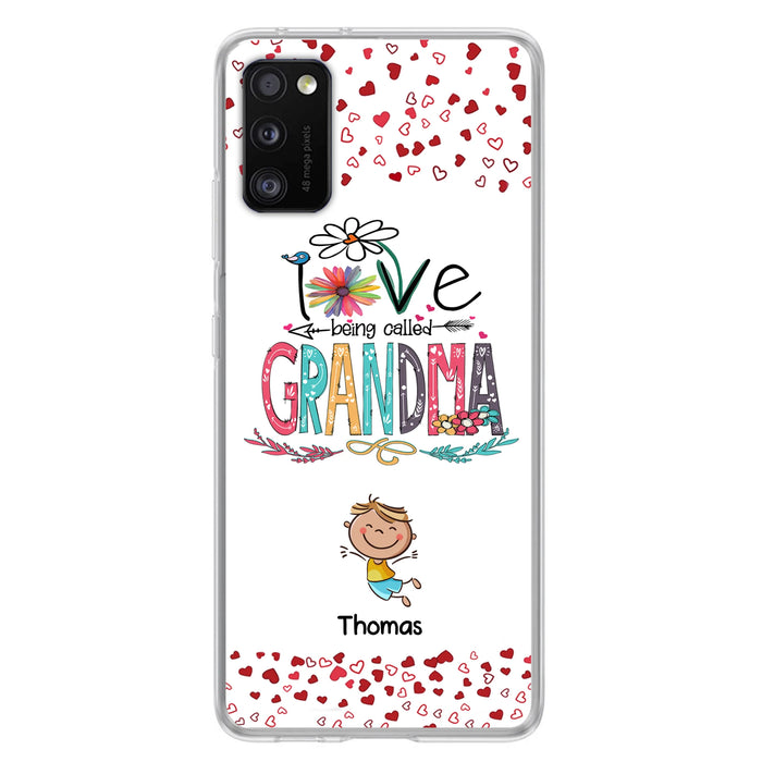 Custom Personalized Blessed To Be Called Nana Phone Case - Upto 5 Kids - Gift Idea For Nana/ Mama/Kids - Case For iPhone And Samsung