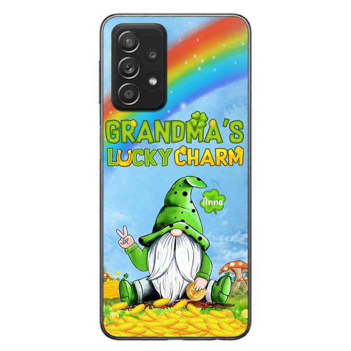 Custom Personalized iPhone Case/Samsung Case - Gift for Grandmother - Grandma's Lucky Charms Phone Case - Up to 6 Grandkids