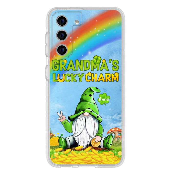 Custom Personalized iPhone Case/Samsung Case - Gift for Grandmother - Grandma's Lucky Charms Phone Case - Up to 6 Grandkids