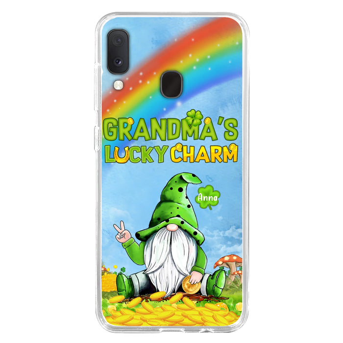Custom Personalized iPhone Case/Samsung Case - Gift for Grandmother - Grandma's Lucky Charms Phone Case - Up to 6 Grandkids