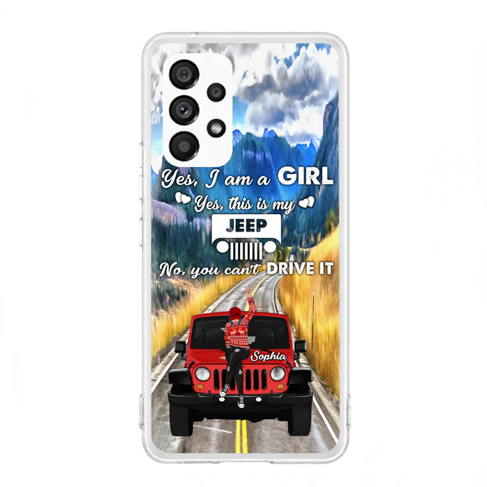 Custom Personalized Off - Road Girl Phone Case - Case For iPhone And Samsung