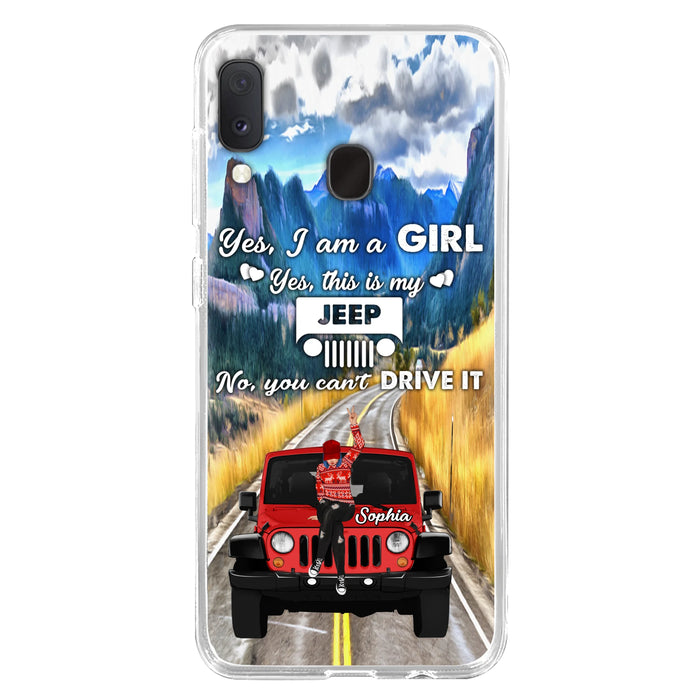 Custom Personalized Off - Road Girl Phone Case - Case For iPhone And Samsung