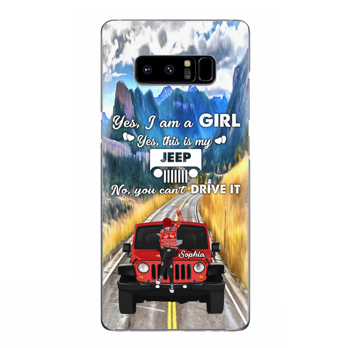 Custom Personalized Off - Road Girl Phone Case - Case For iPhone And Samsung