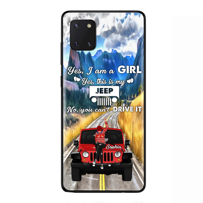 Custom Personalized Off - Road Girl Phone Case - Case For iPhone And Samsung