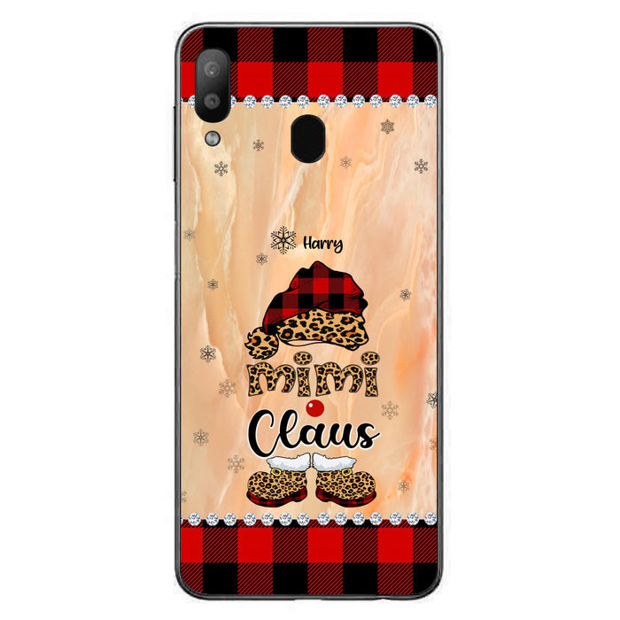 Custom Personalized Mimi Claus Phone Case - Upto 9 Names - Gift For Grandma - Case For iPhone And Samsung