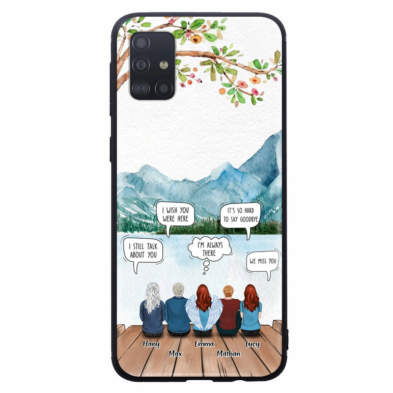 Custom Personalized Memorial Phone Case - Upto 5 People - Best Gift For Family - Case For Iphone & Samsung