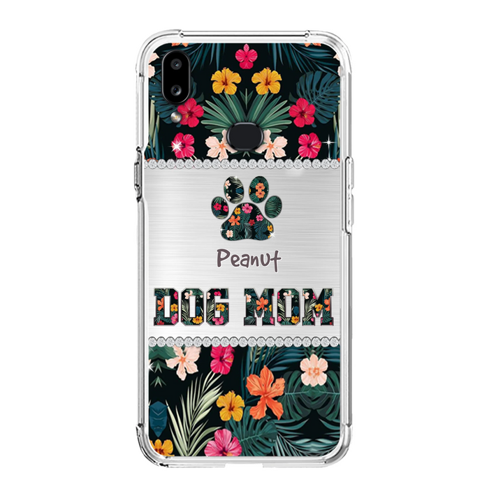 Personalized Custom Phone Case Dog Mom Met Pattern - Gifts Idea For Dog Lover - Dog Mom - Case For Iphone & Samsung