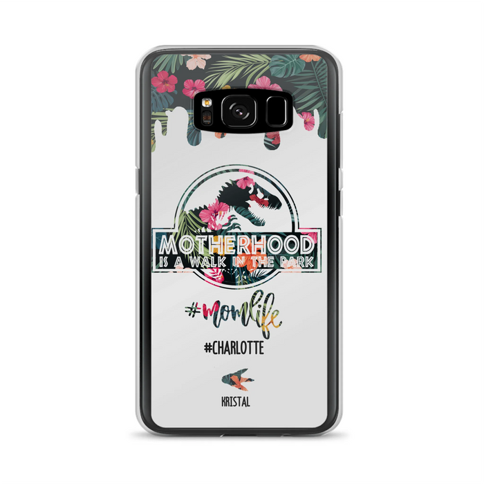 Custom Personalized Mama Dinosaur Phone Case - Best Gift For Mothers - For iPhone And Samsung Phone Case - 2QCGS1