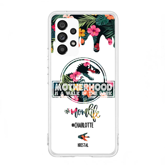 Custom Personalized Mama Dinosaur Phone Case - Best Gift For Mothers - For iPhone And Samsung Phone Case - 2QCGS1