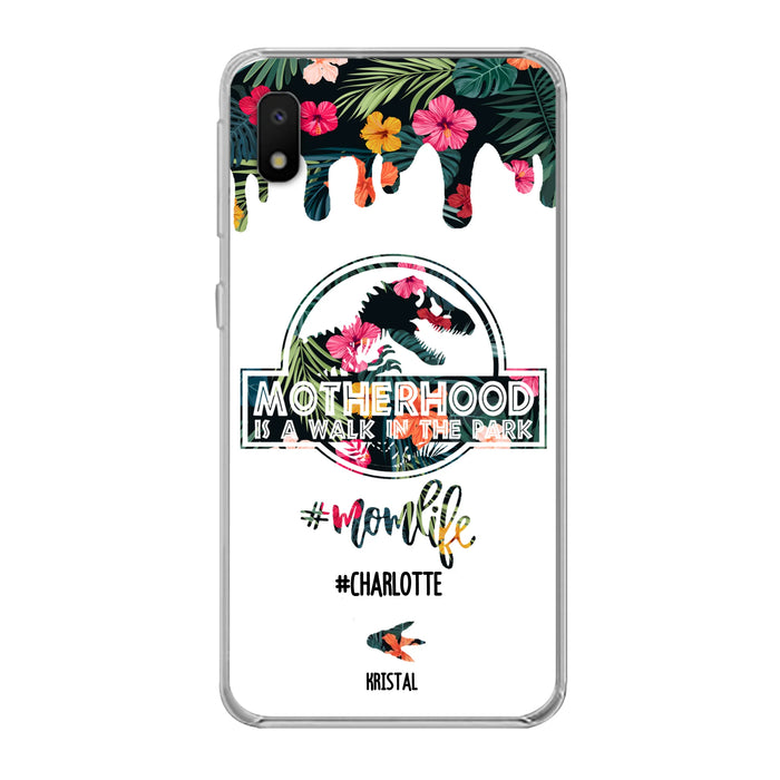 Custom Personalized Mama Dinosaur Phone Case - Best Gift For Mothers - For iPhone And Samsung Phone Case - 2QCGS1