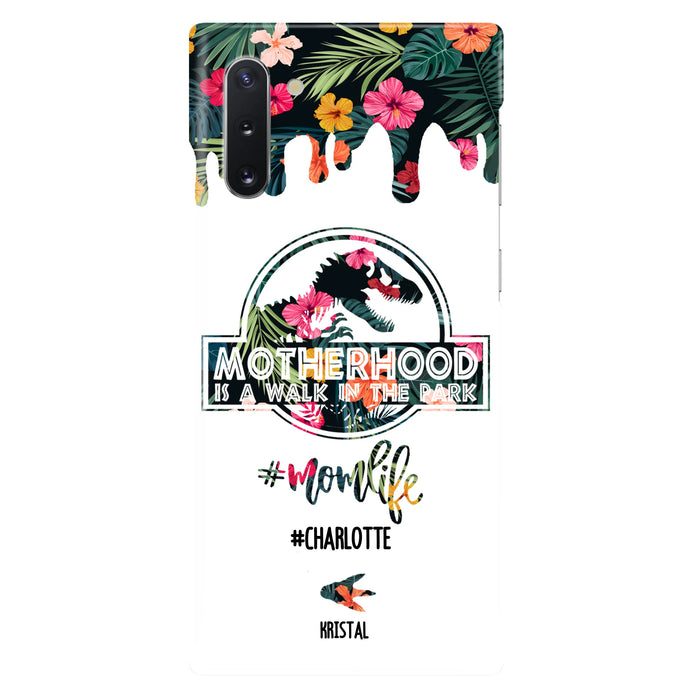 Custom Personalized Mama Dinosaur Phone Case - Best Gift For Mothers - For iPhone And Samsung Phone Case - 2QCGS1