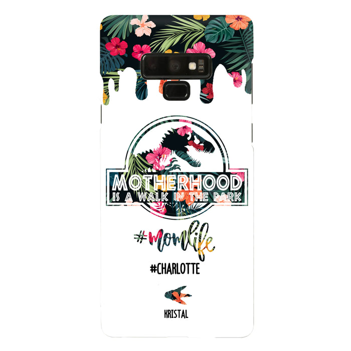 Custom Personalized Mama Dinosaur Phone Case - Best Gift For Mothers - For iPhone And Samsung Phone Case - 2QCGS1