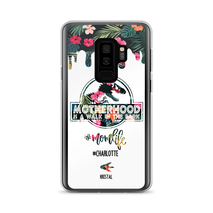 Custom Personalized Mama Dinosaur Phone Case - Best Gift For Mothers - For iPhone And Samsung Phone Case - 2QCGS1