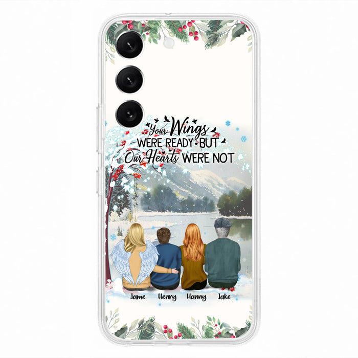 Custom Personalized Family Phone Case - Best Gift For Family - I Know Heaven Is A Beautiful Place Because They Have My Dad - Case For Iphone/Samsung