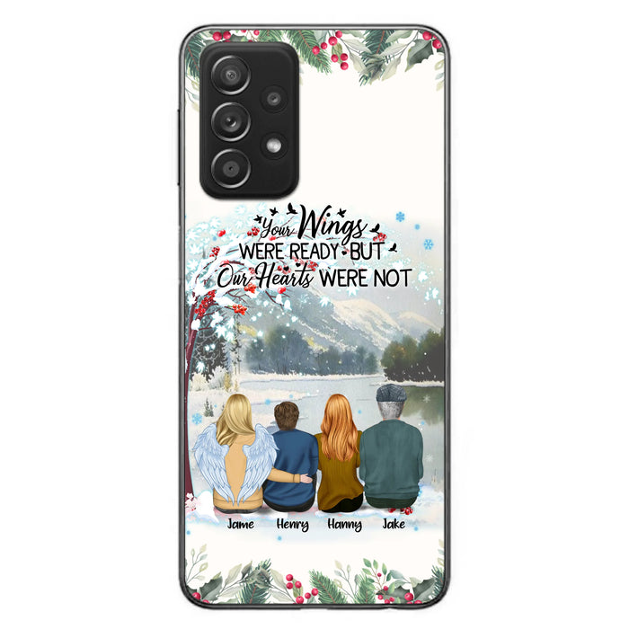 Custom Personalized Family Phone Case - Best Gift For Family - I Know Heaven Is A Beautiful Place Because They Have My Dad - Case For Iphone/Samsung