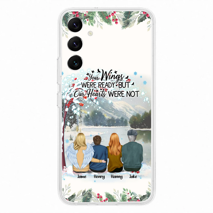 Custom Personalized Family Phone Case - Best Gift For Family - I Know Heaven Is A Beautiful Place Because They Have My Dad - Case For Iphone/Samsung