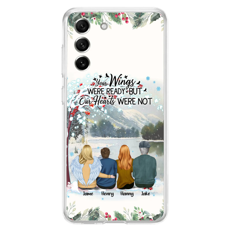 Custom Personalized Family Phone Case - Best Gift For Family - I Know Heaven Is A Beautiful Place Because They Have My Dad - Case For Iphone/Samsung
