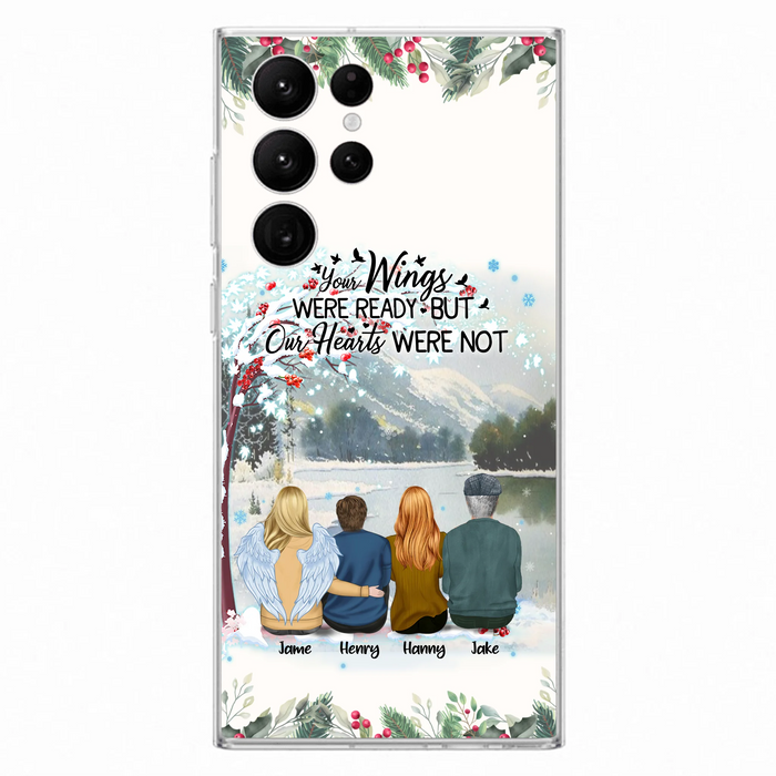 Custom Personalized Family Phone Case - Best Gift For Family - I Know Heaven Is A Beautiful Place Because They Have My Dad - Case For Iphone/Samsung