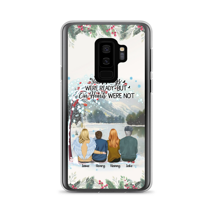 Custom Personalized Family Phone Case - Best Gift For Family - I Know Heaven Is A Beautiful Place Because They Have My Dad - Case For Iphone/Samsung