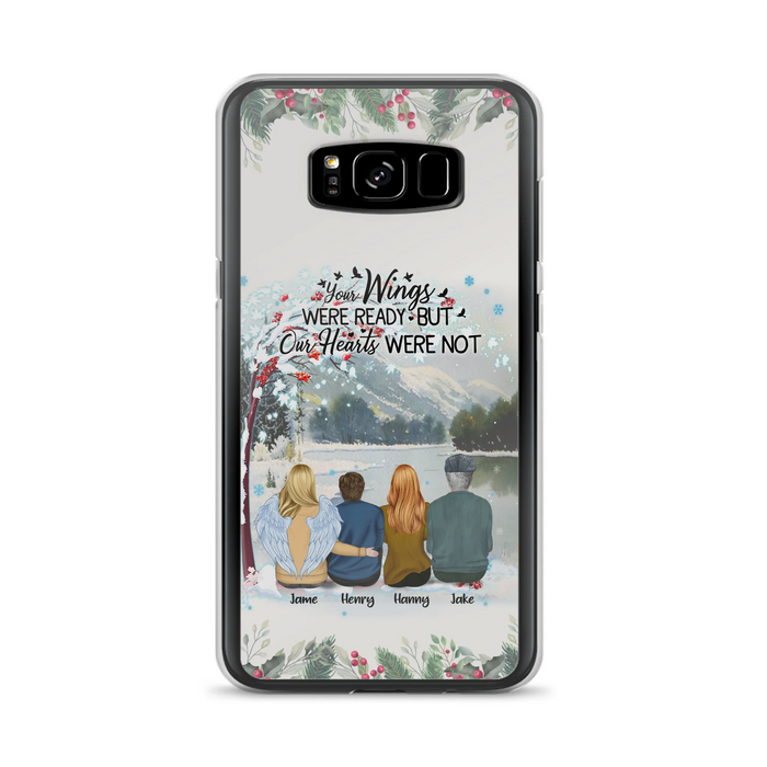 Custom Personalized Family Phone Case - Best Gift For Family - I Know Heaven Is A Beautiful Place Because They Have My Dad - Case For Iphone/Samsung