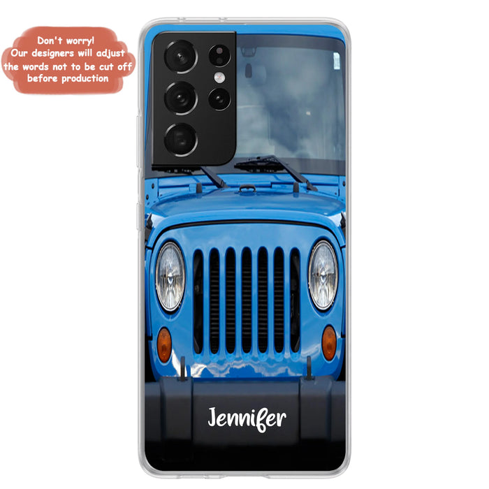 Personalized Off-road Car Phone Case - iPhone and Samsung Case (Updated Cases for iPhone 13, iPhone 13 Pro Max, iPhone 13 Mini and iPhone 13)