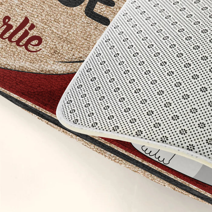 Personalized Cat Doormat - Gift Idea For Cat Lover - I Rule The House