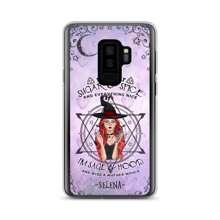 Custom Personalized Witch Phone Case - Best Halloween Gift - Case For iPhone And Samsung - 
 DFESX1