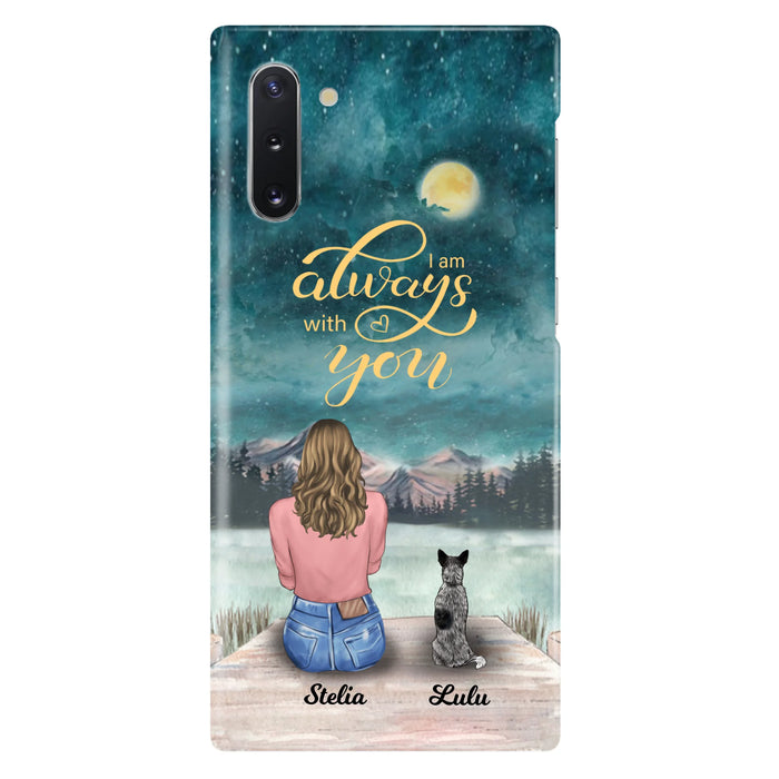 Personalized Phone Case Dog Mom - Gift For Dog Lovers with upto 4 Dogs - Busy Being A Dog Mom