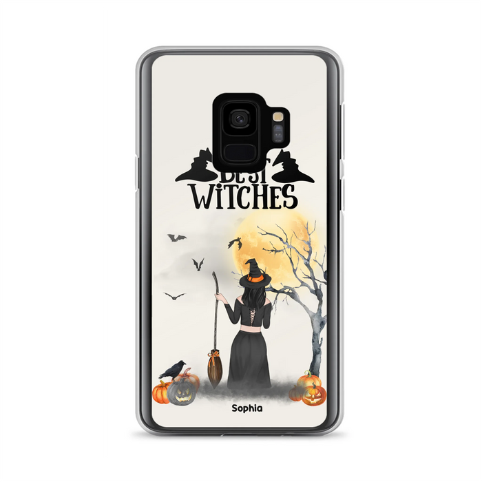 Custom Personalized Witchy Friends Phone Case - Gift For Best Friends with up to 3 Witches - Best Witches