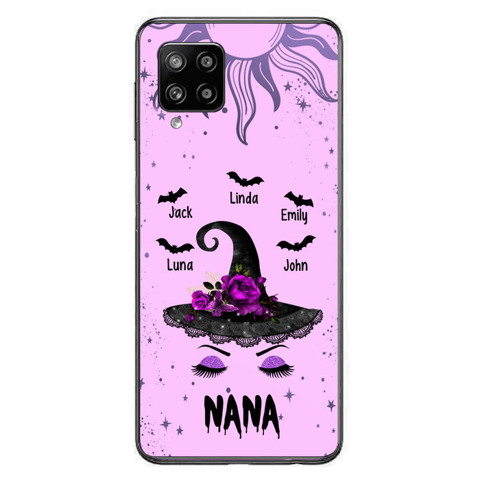 Personalized Mother Witch Phone Case - Upto 5 Kid's - Best Gift For Mother -Grandma,Gigi,Nana,Mama,Gigi