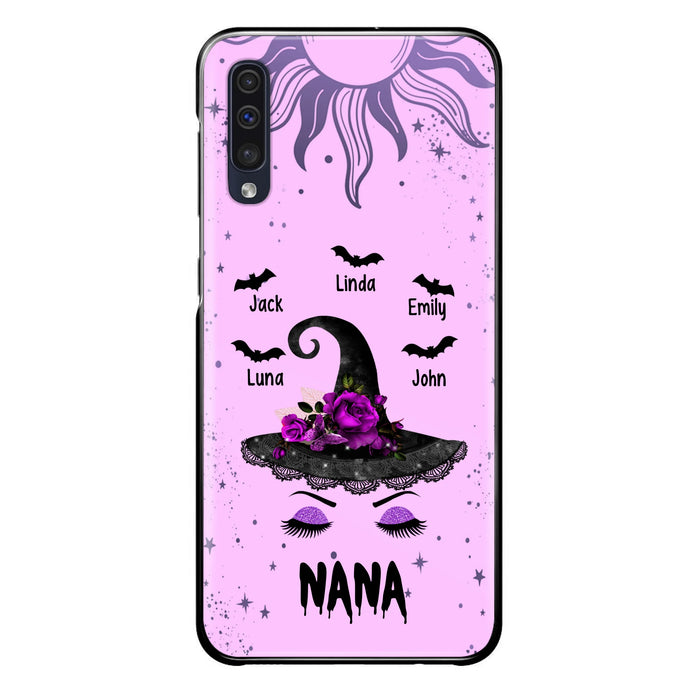 Personalized Mother Witch Phone Case - Upto 5 Kid's - Best Gift For Mother -Grandma,Gigi,Nana,Mama,Gigi